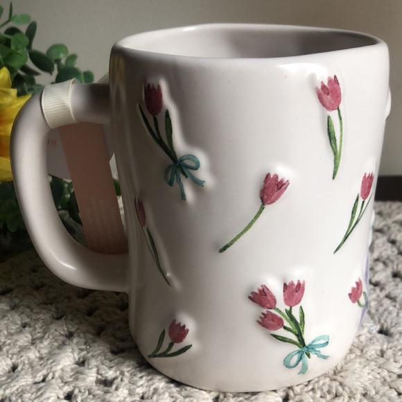 Rae Dunn Floral Mug - April showers bring May flowers - Picture 4 of 6